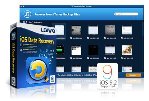 Leawo iPhone データ復元 for Mac