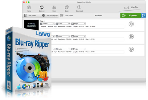 Blu-ray to MKV Converter for Mac