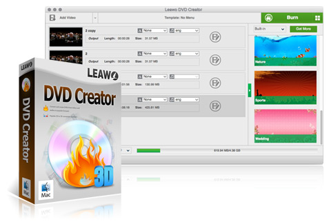 Leawo DVD Creator for Mac