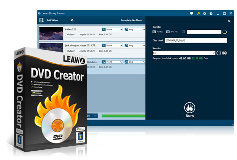 Free DVD Creator- A Video to DVD Converter create DVD from  AVI/MP4/WMV/MOV/MKV...