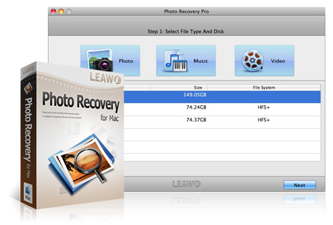 leawo photo recovery for mac